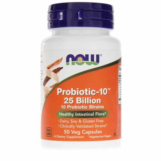 Probiotic-10 25 Billion, NOW